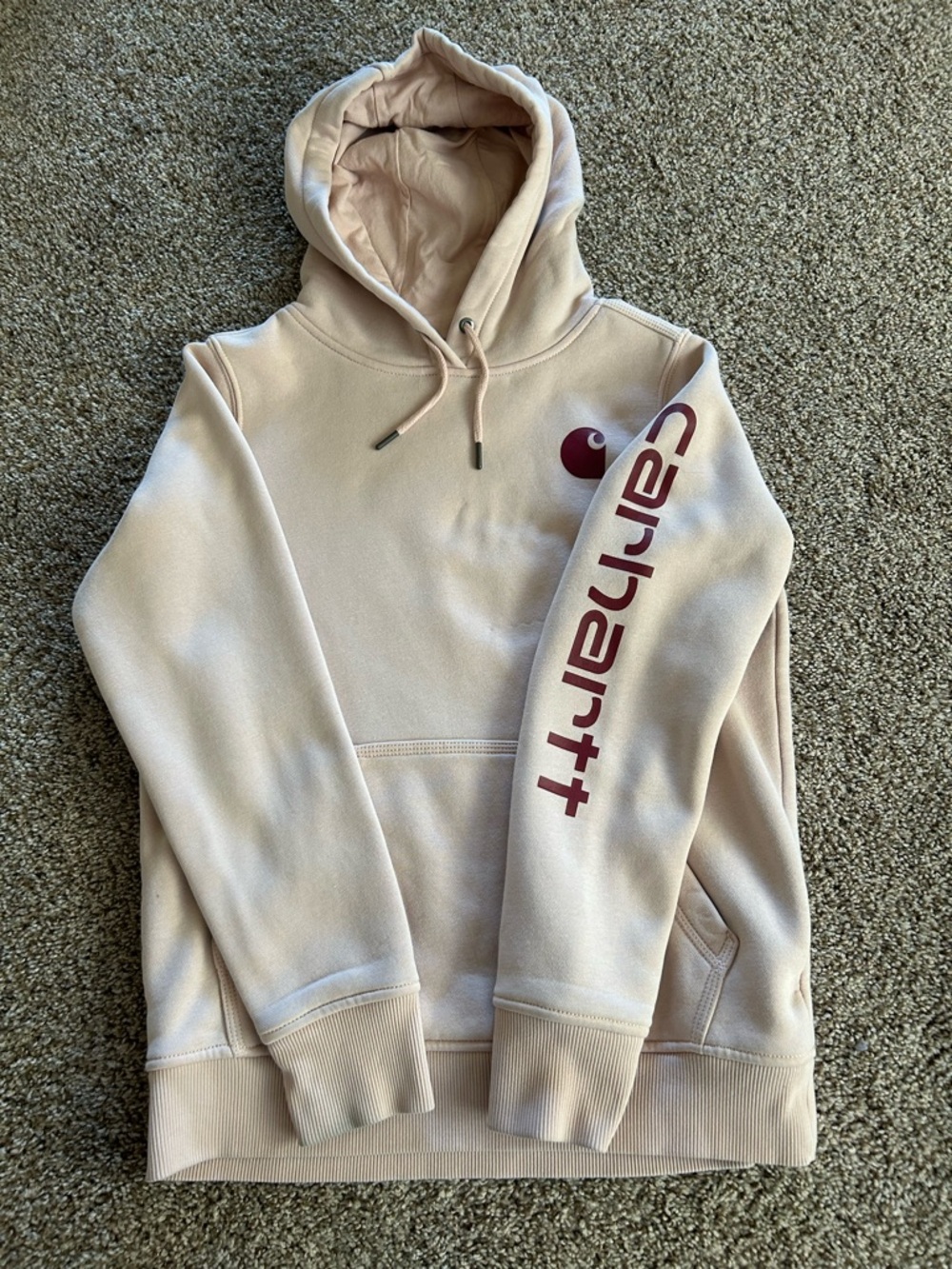 Carhartt Light Pink Relaxed Fit Hoodie